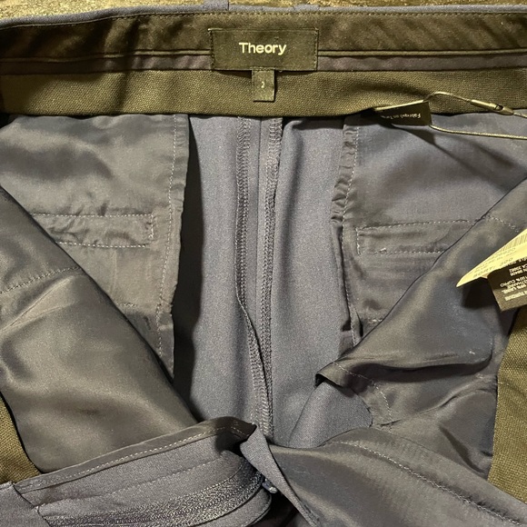NWT Theory Dimitria Pant in Traceable Wool - Picture 5 of 6